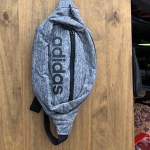 Adidas belt bag gray